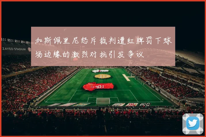 加斯佩里尼怒斥裁判遭红牌罚下球场边缘的激烈对抗引发争议